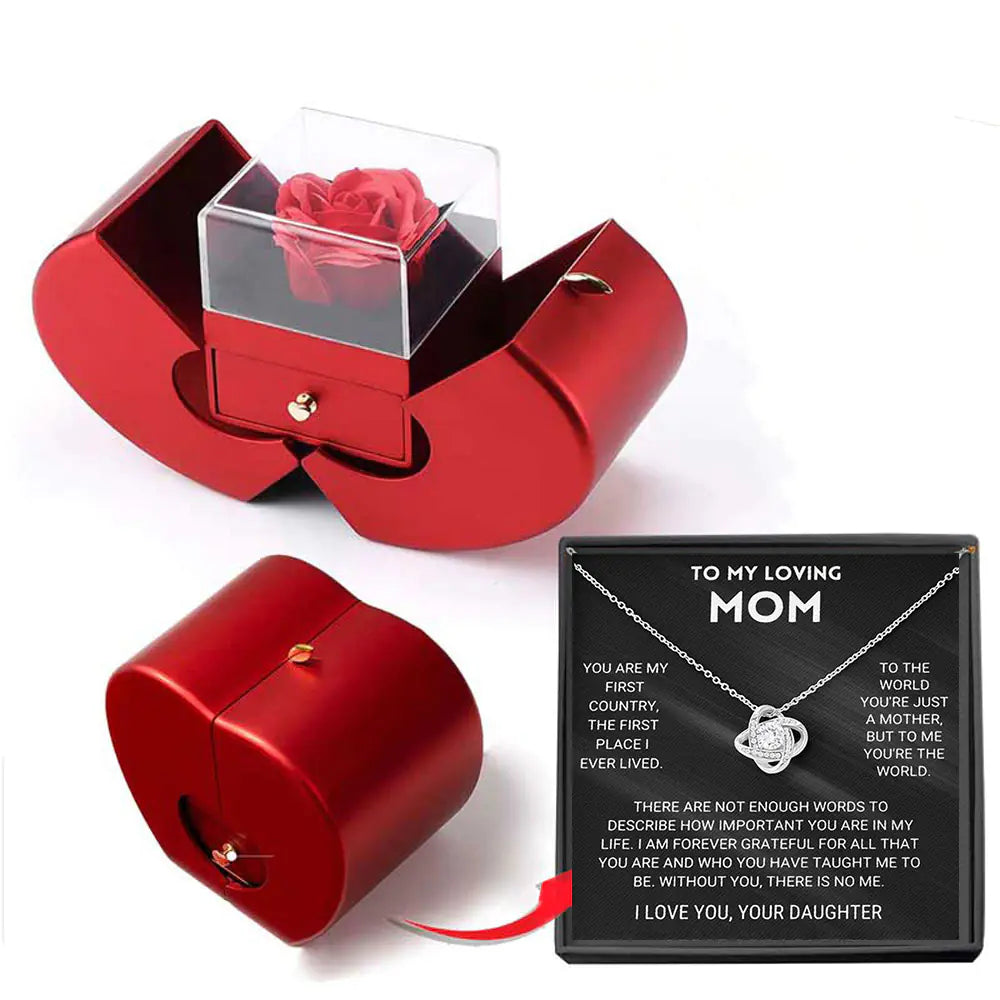 Luxury Four-Leaf Clover Necklace Gift Box Set Mimarta