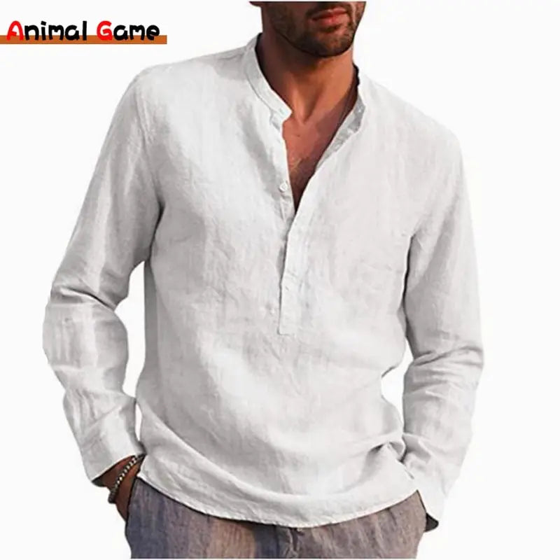 Linen Long Sleeve T-Shirt Rieworkes