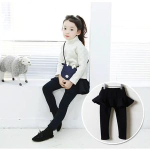 Winter Warmth Culottes for Girls - Two Piece Set Mimarta
