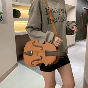 Retro Violin Style Backpack for Women 2020 Fashion Mimarta