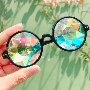 Round Kaleidoscope Glasses Rieworkes