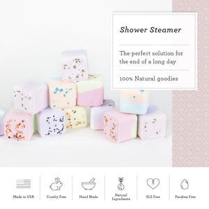 Fizzes for your Bath and Shower - 3 Bath bombs and 8 shower steamers Rieworkes
