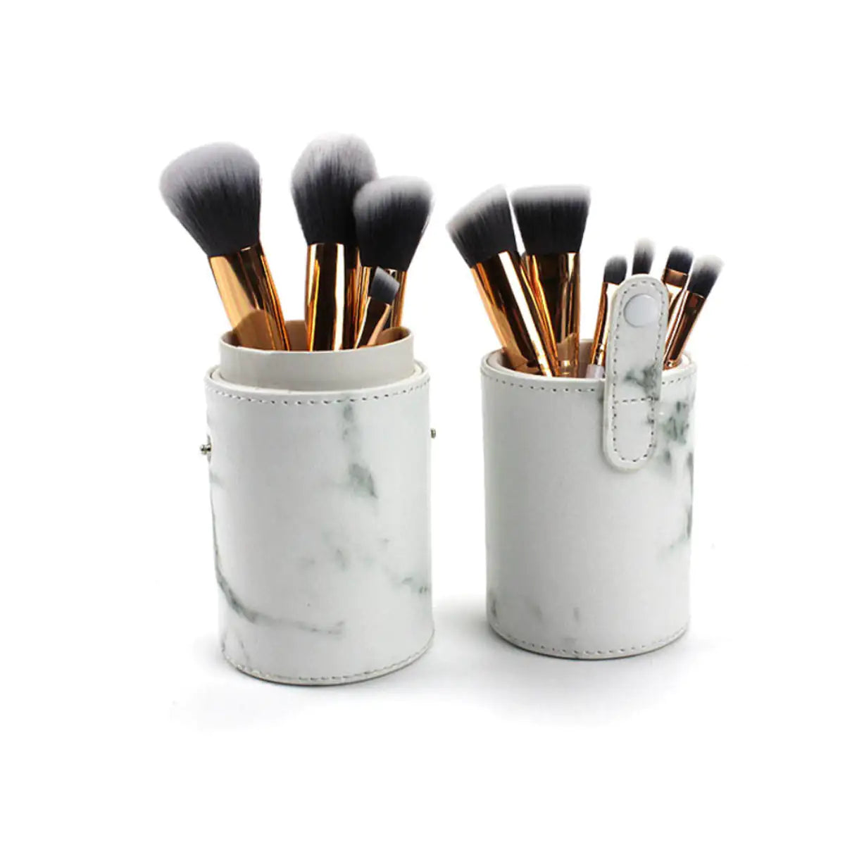 La Canica 10 In 1 Makeup Brush Set With Travel Friendly Container Rieworkes