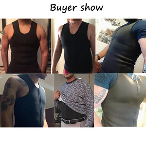 Men's Neoprene Waist Trainer Vest for Weight Loss Mimarta