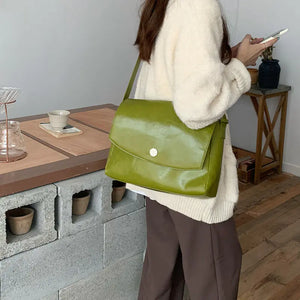 Retro Large Capacity Briefcase with Niche Design Mimarta