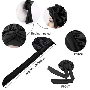 Women Satin Sleeping/Shower Cap Rieworkes