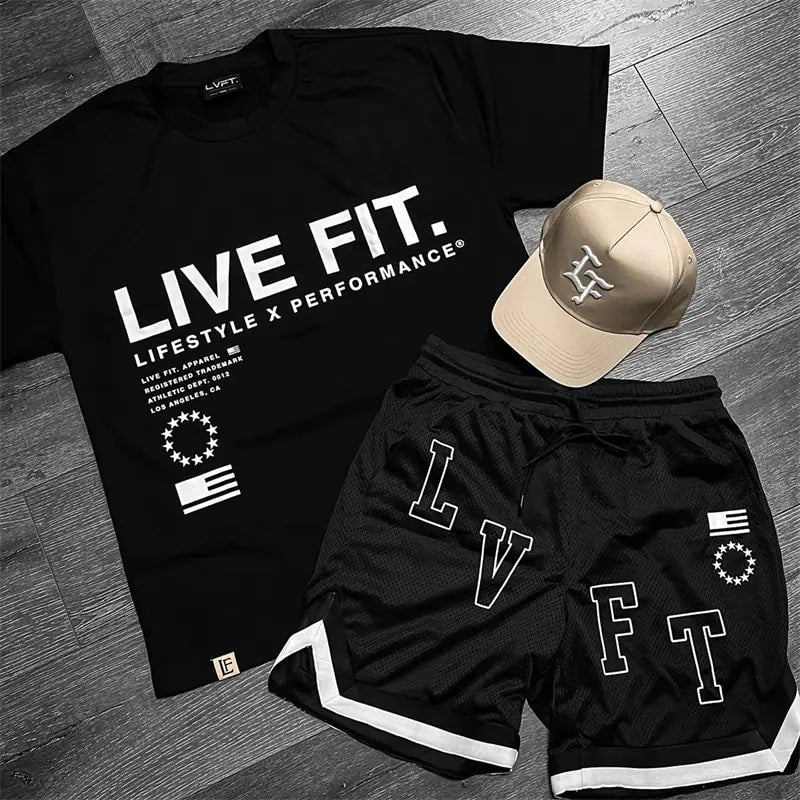 Premium Men's Gym Cotton T-shirt Rieworkes
