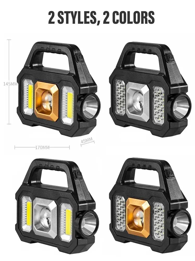 High Power Rechargeable LED Camping Work Light Rieworkes