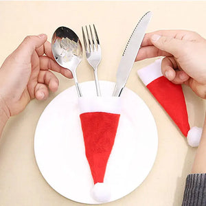 Christmas Decorations Tableware Holder Bag Rieworkes