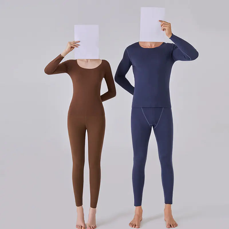 Women’s Thermal Long Johns Seamless Winter Underwear Set Mimarta