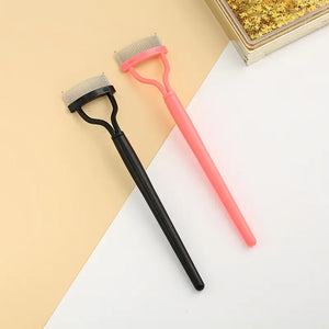 Foldable Steel Needle Eyelash Comb - Portable Design Mimarta