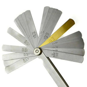 32 Blade Feeler Gauge Dual Reading Combination Feeler Gauge Metric & SAE US NEW Rieworkes