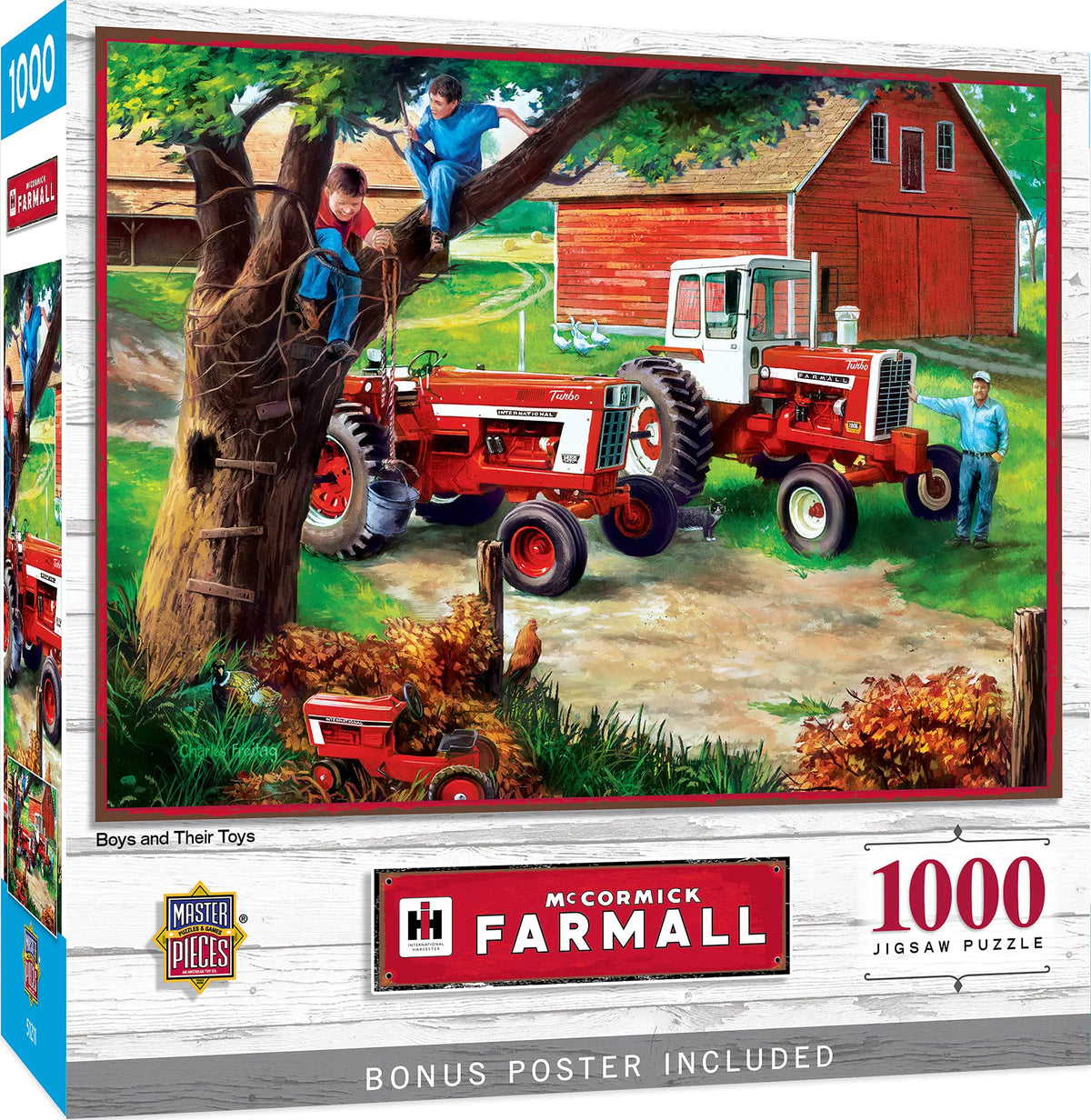 MasterPieces 1000 Piece Jigsaw Puzzle for Adults Family Or Youth - Boys and Their Toys - 19.25"x26.75" Mimarta