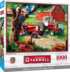 MasterPieces 1000 Piece Jigsaw Puzzle for Adults Family Or Youth - Boys and Their Toys - 19.25"x26.75" Mimarta