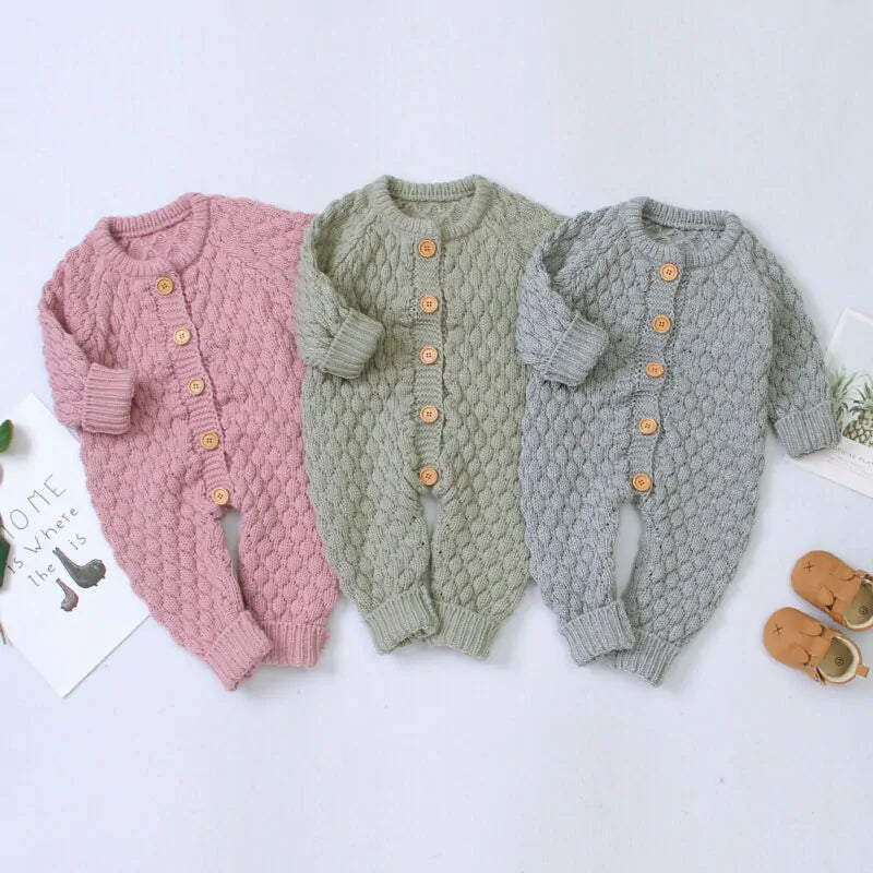 Winter Warm Knitted Baby Clothes Rieworkes