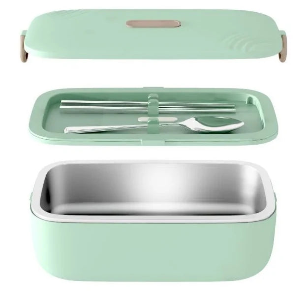 Portable Electric Stainless Steel Lunch Box Rieworkes