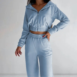 Women's Autumn Winter Tracksuit 2-Piece Set 2024 Mimarta