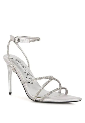 Rhinestone Embellished Stiletto Heels Rieworkes