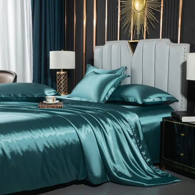 Nordic Mulberry Silk Bedding Set Rieworkes