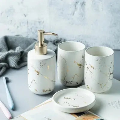 Nordic Matte Bathroom Accessories Set Rieworkes