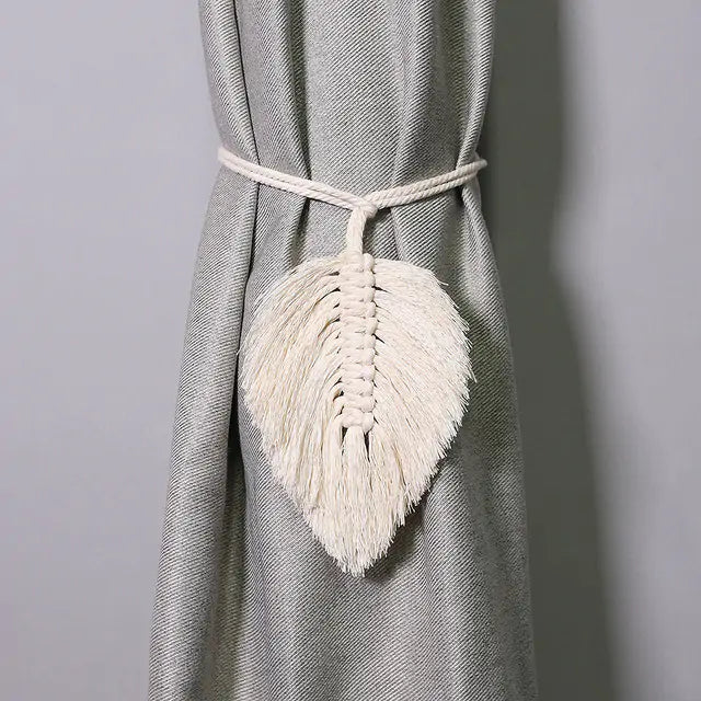 Macrame Room Decoration Curtain Tieback Rope Rieworkes
