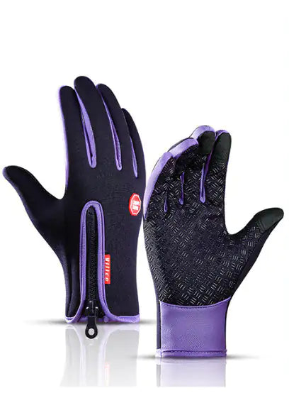 Winter Gloves Touch Screen Riding Motorcycle Sliding Waterproof Sports Gloves With Fleece Mimarta
