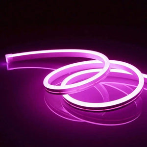 1M 2M 3M 5M 12V Flexible Sign Neon Lights Silicone Tube LED Strip Waterproof USA Rieworkes