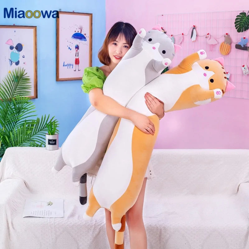 Cute Cat Pillow Plush Toys Rieworkes