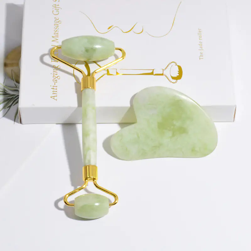 Jade Roller & Gua Sha Gift Box Rieworkes