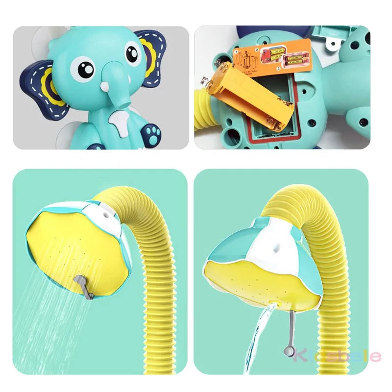 Shower Water Spray Bath Toy Rieworkes