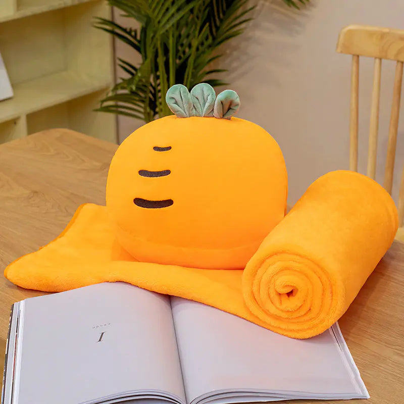 Winter Comfort: Pillow and Stuffed Toy Blanket Set Mimarta