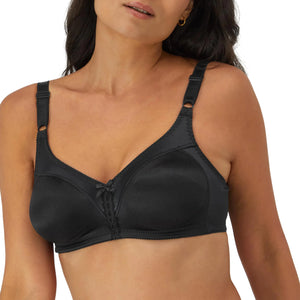 Bali Women's Double Support Wireless Bra,Comfortsoft Full Coverage Wirefree Bra,Df3820 42DD Black Rieworkes