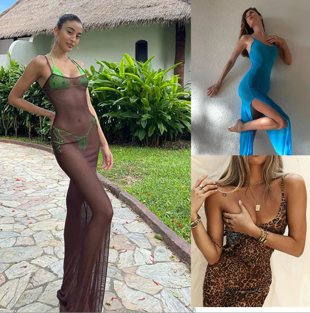 Hydra Dress / Sexy V-Neck Strap Dress (One Piece) Mimarta