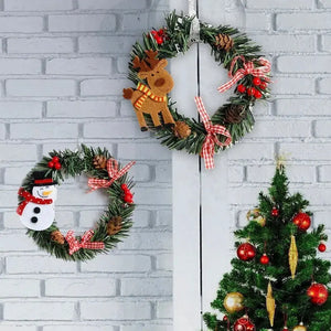 Christmas Wreath Wood Christmas Decor Rieworkes