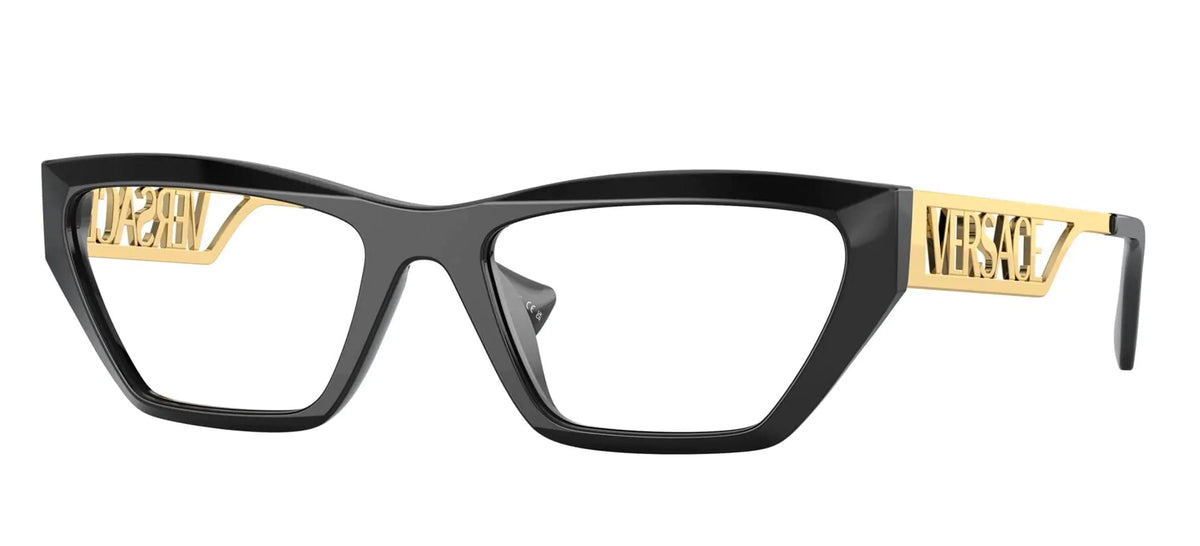 Versace ROCK ICONS VE 3327U Black Gold 55/18/145 women Eyewear Frame Mimarta