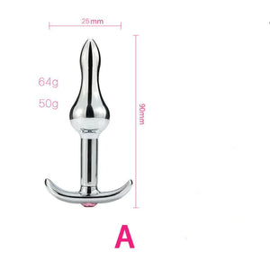 Metal Anal Toy Set for Adult Pleasure and Exploration Mimarta