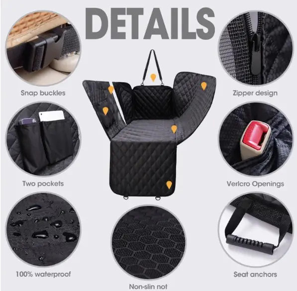 Car Rear Row Pet Mat Rieworkes