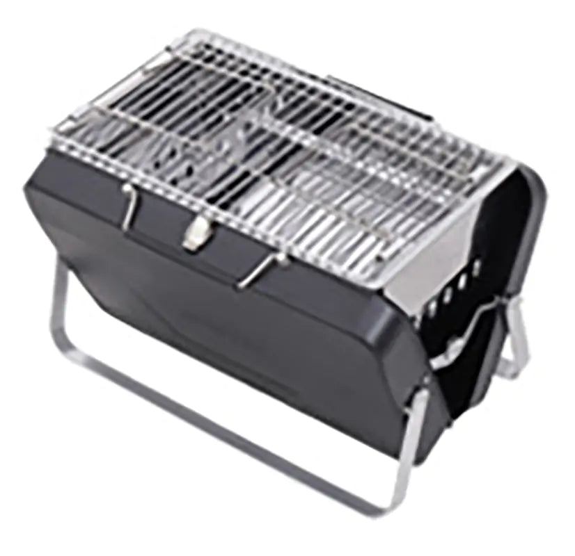 Portable Camping BBQ Folding Cooking Charcoal Coal Stainless Steel Grill Rieworkes