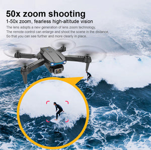 Drones Quadcopter 5G 4K GPS Drone X Pro with HD Dual Camera WiFi FPV Foldable RC Rieworkes