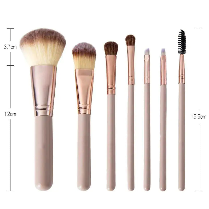 OmyBrush Brush Kit With Leather Case Rieworkes