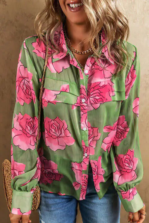 Rosy Long Sleeve Shirt Rieworkes