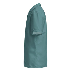 Ocean Green button shirt Rieworkes