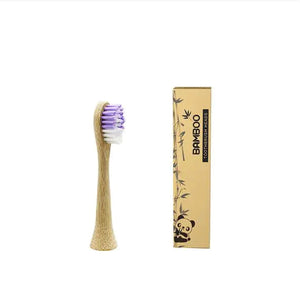 Organic Bamboo Biodegradable Electric Toothbrush Head Rieworkes