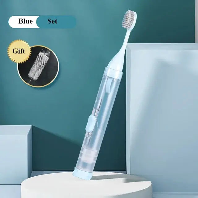 Foldable Portable Toothbrush Set Rieworkes