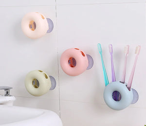 Wall-Mounted Toothbrush Holder for Bathroom Mimarta