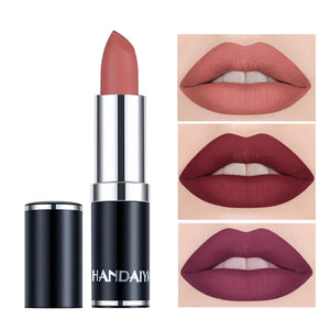 Matte Velvet Lip Gloss in Red Brown Purple Shades Mimarta