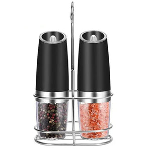 Electric Gravity Salt & Pepper Grinder Rieworkes