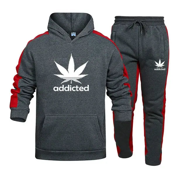 Men's Sweat-Shirt Set Hoodies And Sweatpants Rieworkes