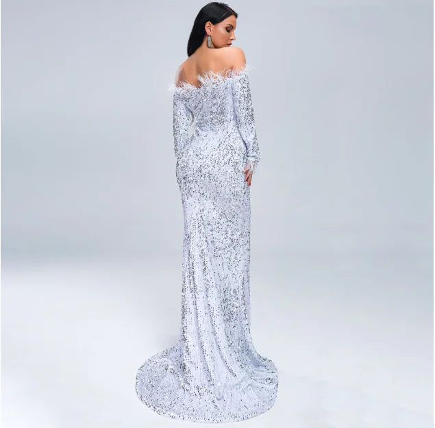 Elegant Evening Dress Rieworkes