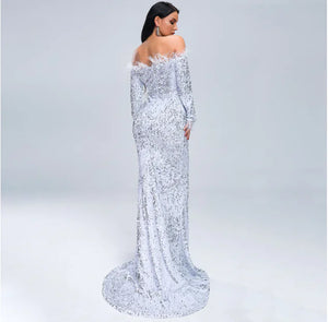 Elegant Evening Dress Rieworkes